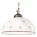 Kolarz 731.32.77 - Пендел NONNA 1xE27/75W/230V Ø 36 см червен