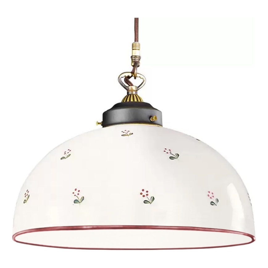 Kolarz 731.32.77 - Пендел NONNA 1xE27/75W/230V Ø 36 см червен