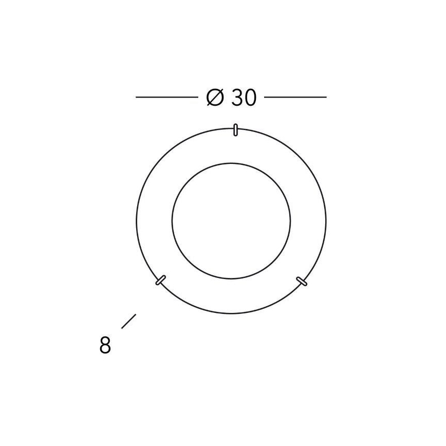 Kolarz A1306.11.3 - Лампа MOON 1xE27/60W/230V