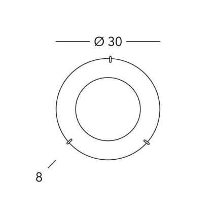 Kolarz A1306.11.5 - Лампа MOON 1xE27/60W/230V