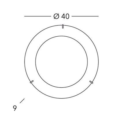 Kolarz A1306.12.3 - Лампа MOON 2xE27/60W/230V