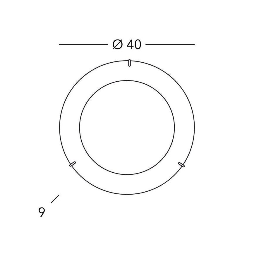 Kolarz A1306.12.5 - Лампа MOON 2xE27/60W/230V