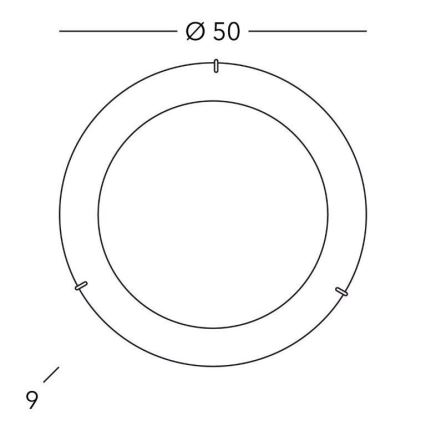 Kolarz A1306.13.3 - Лампа MOON 3xE27/60W/230V