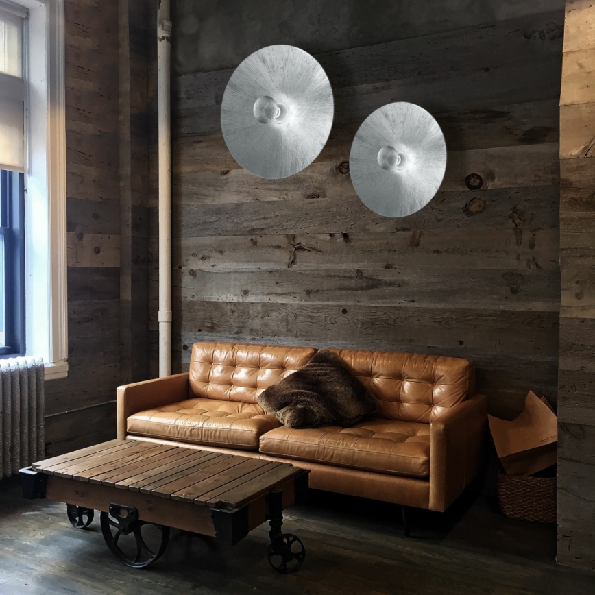 Kolarz A1306.61XL.5.SunAg - Аплик MOON 1xE27/100W/230V сребрист