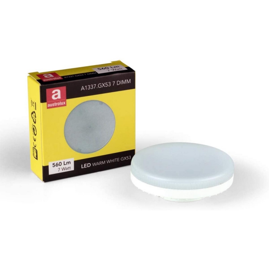 Kolarz A1344.10R.BK - LED Демируема таванна лампа CLICK LED-GX53/7W/230V