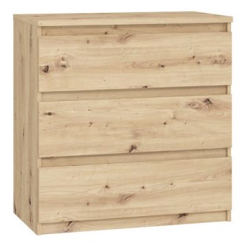 Komod с чекмеджета MAO, дъб Артизан