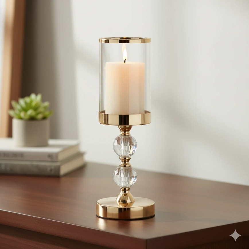 Komplekt 3x LED svešti BRILLO LED/3xAAA, kremavi + distantsionno upravlenie