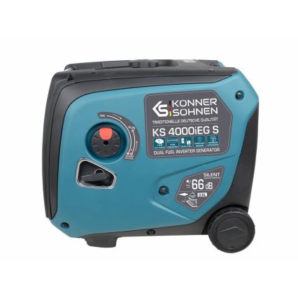 Könner & Söhnen 5106 - Газов и бензинов инверторен електрически генератор KS 4000iEG S 4000W