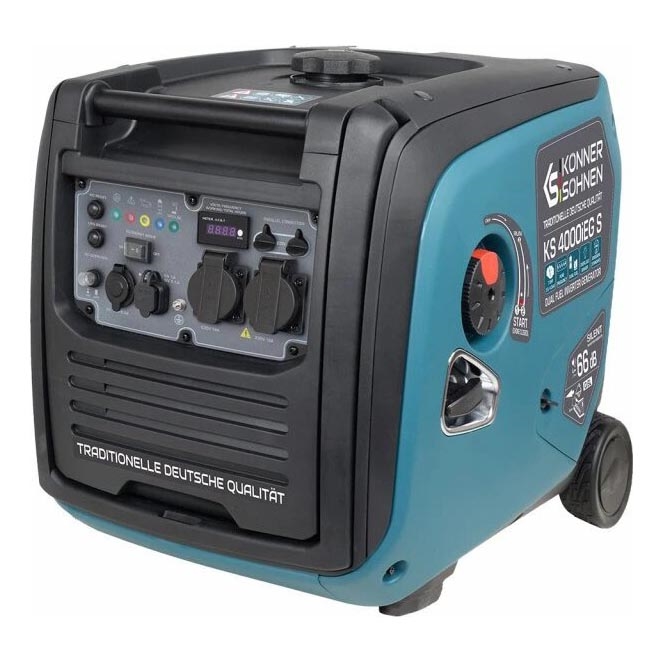 Könner & Söhnen 5106 - Газов и бензинов инверторен електрически генератор KS 4000iEG S 4000W