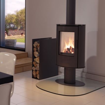 Kratki - Стоманена камина 8kW 150мм