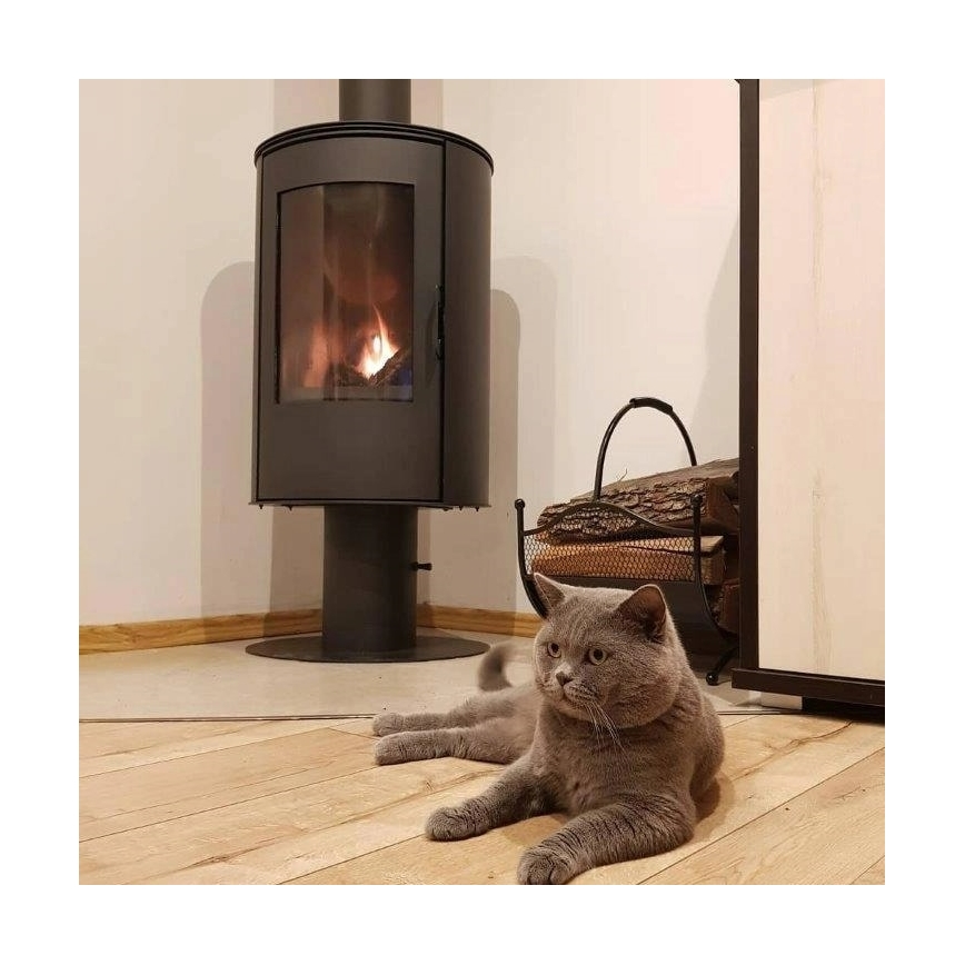 Kratki - Стоманена камина 8kW 150мм
