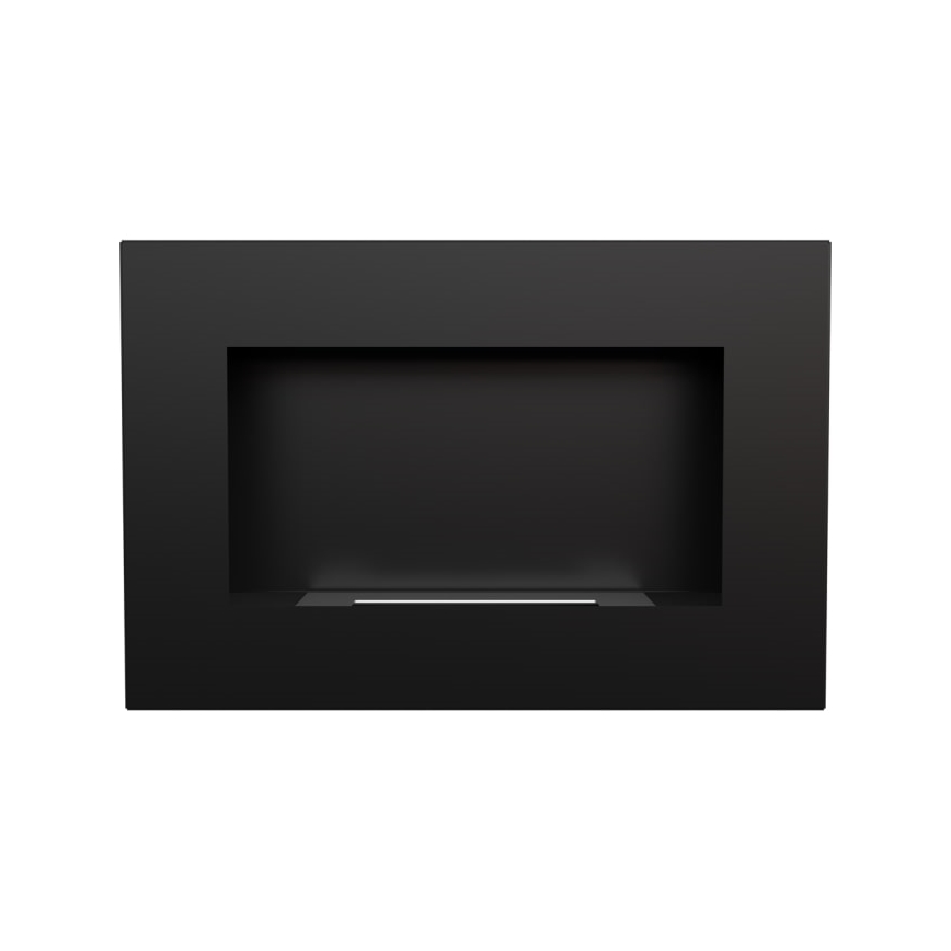 Kratki - БИО камина за вграждане 40x60 см 2kW черен