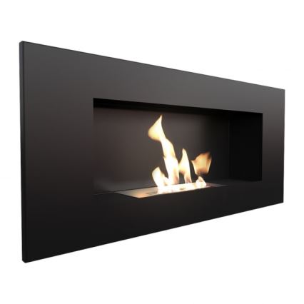 Kratki - BIO камина за вграждане 40x90 см 2kW черен