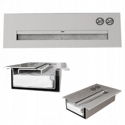 Kratki - БИО камина 40,2x70 см 2kW бял