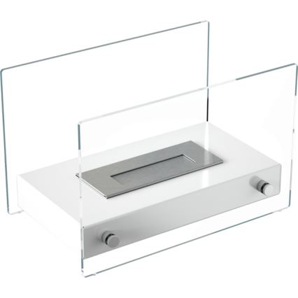 Kratki - БИО камина 25,2x39 см 1kW бял
