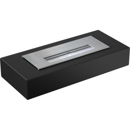 Kratki - БИО камина 8,5x49 см 2,5kW черен