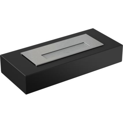 Kratki - БИО камина 8,5x49 см 2,5kW черен
