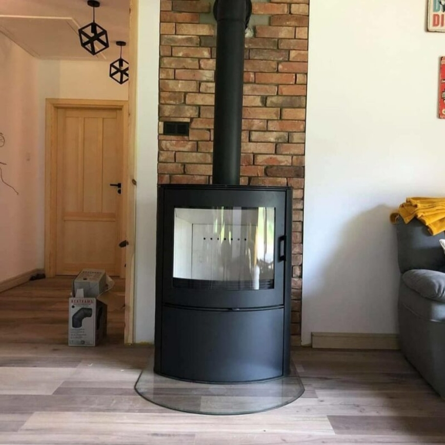 Kratki - Стоманена камина 10kW 150 мм