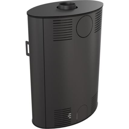 Kratki - Стоманена камина 10kW 150 мм