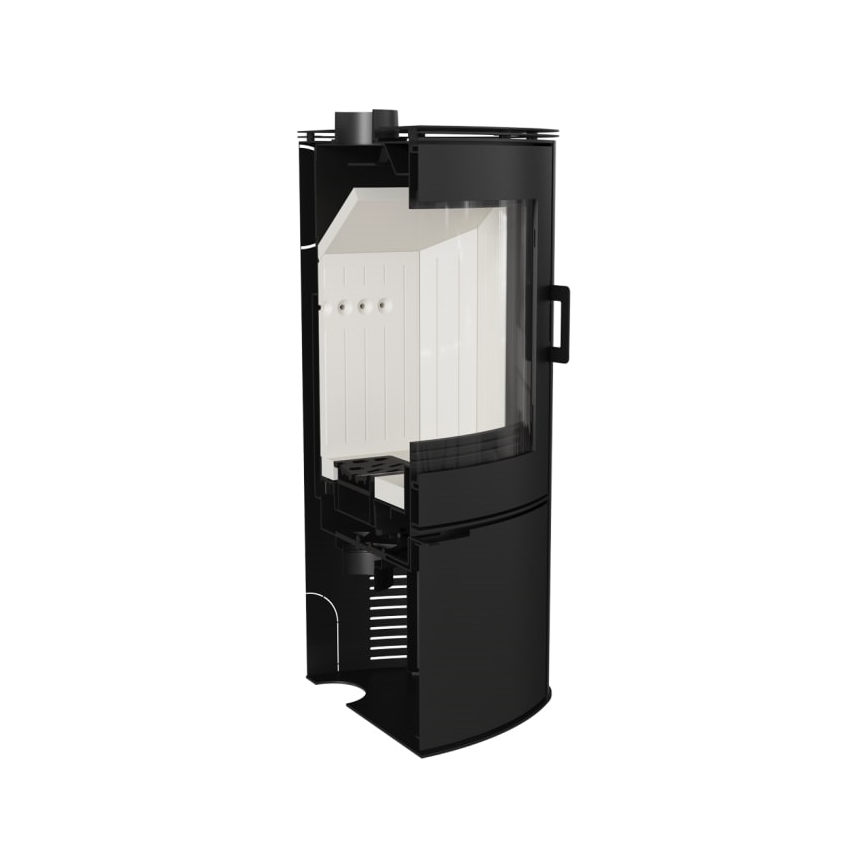 Kratki - Стоманена камина 10kW 150 мм