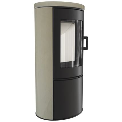 Kratki - Стоманена камина 8kW 150 мм