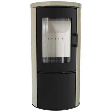 Kratki - Стоманена камина 8kW 150 мм
