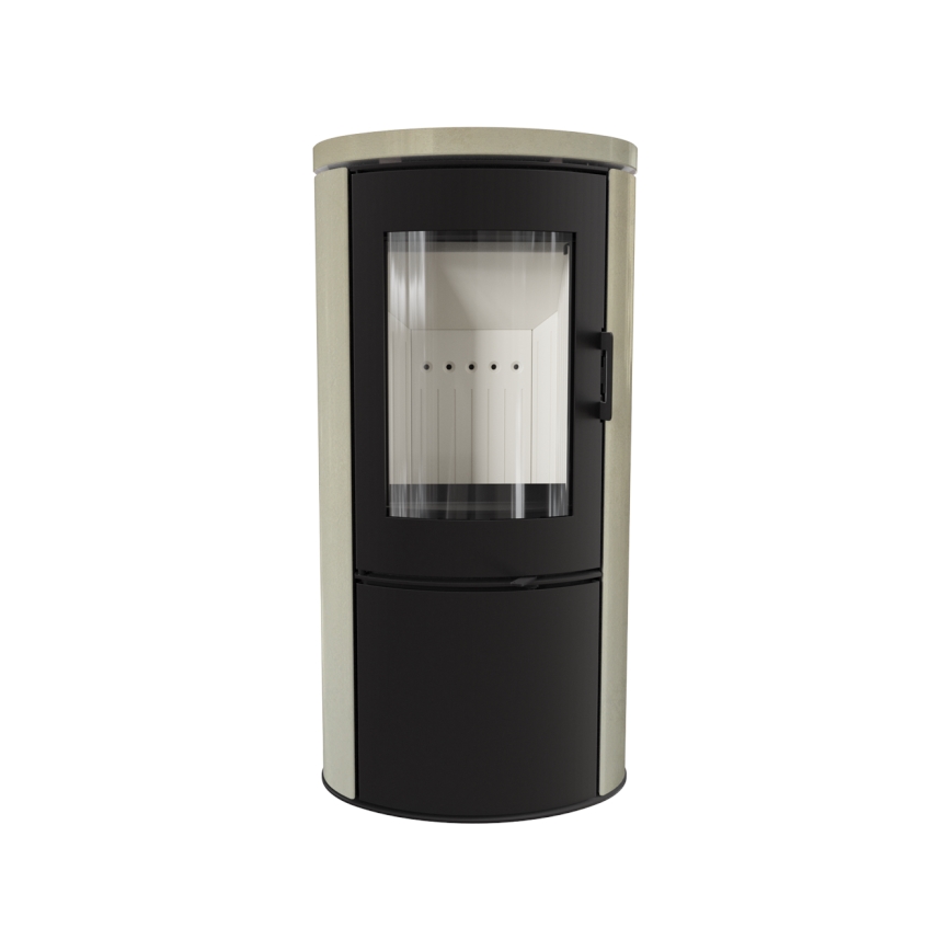 Kratki - Стоманена камина 8kW 150 мм