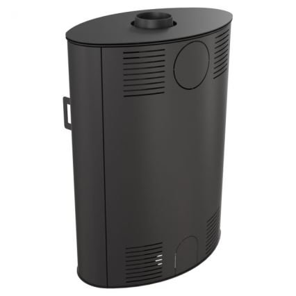 Kratki - Стоманена камина 8kW 150 мм