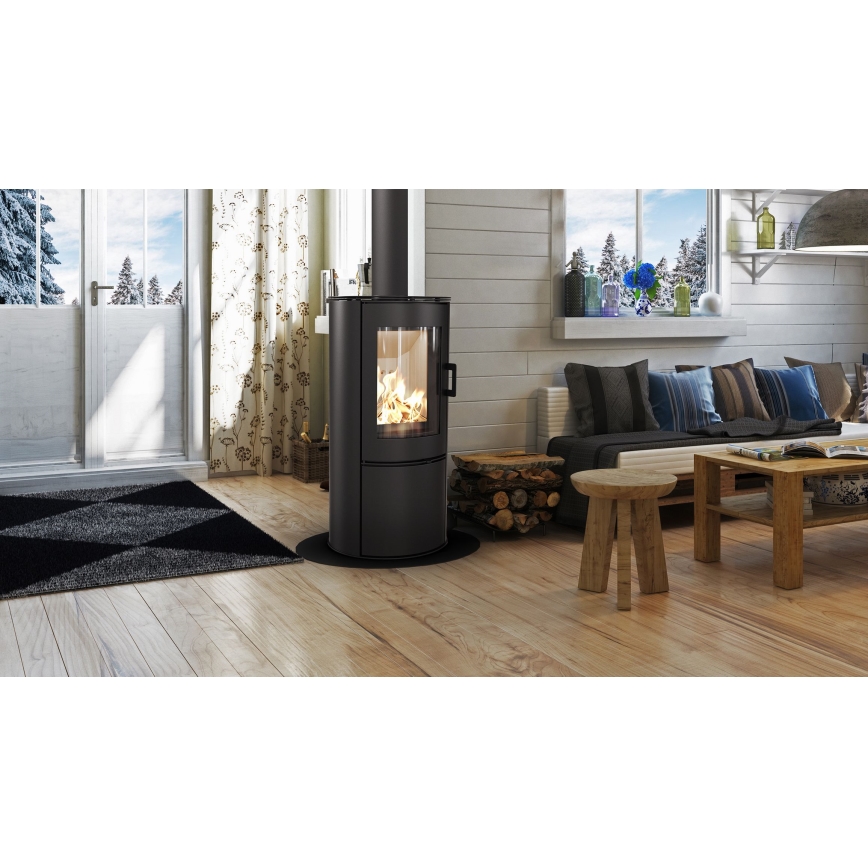 Kratki - Стоманена камина 8kW 150мм