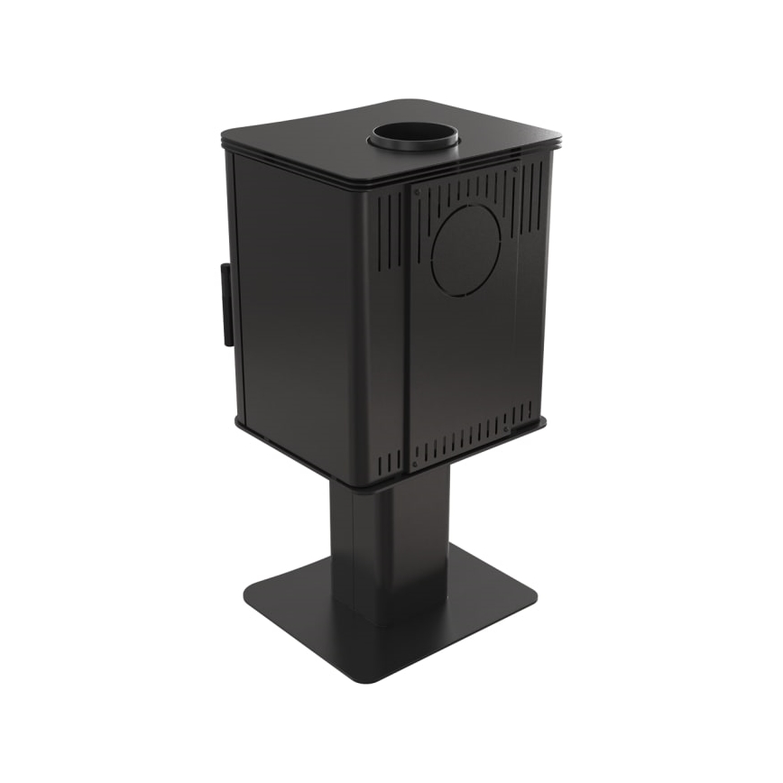 Kratki - Стоманена камина 7kW 150 мм