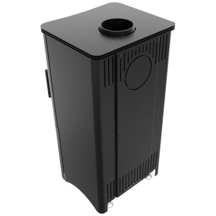 Kratki - Стоманена камина 7kW 150 мм