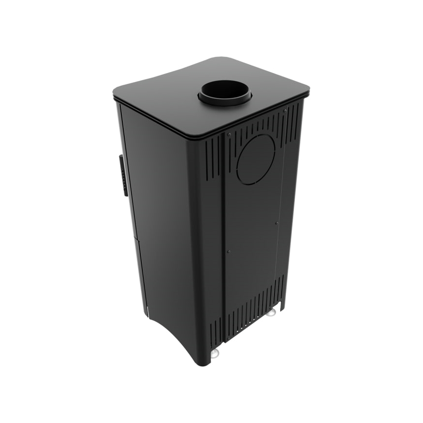 Kratki - Стоманена камина 7kW 150 мм