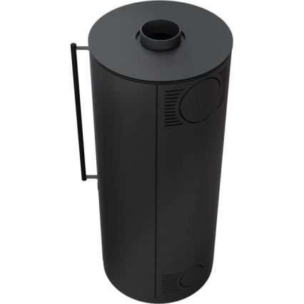 Kratki - Стоманена камина 9kW 150 мм