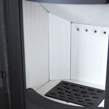 Kratki - Стоманена камина 9kW 150 мм