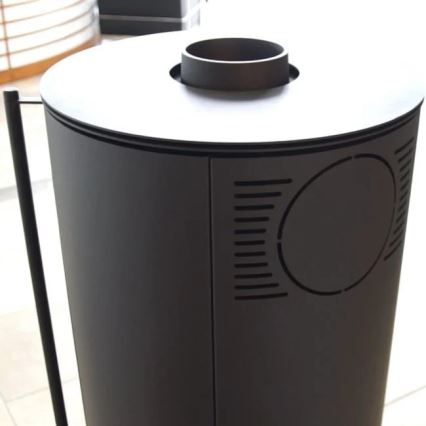 Kratki - Стоманена камина 9kW 150 мм
