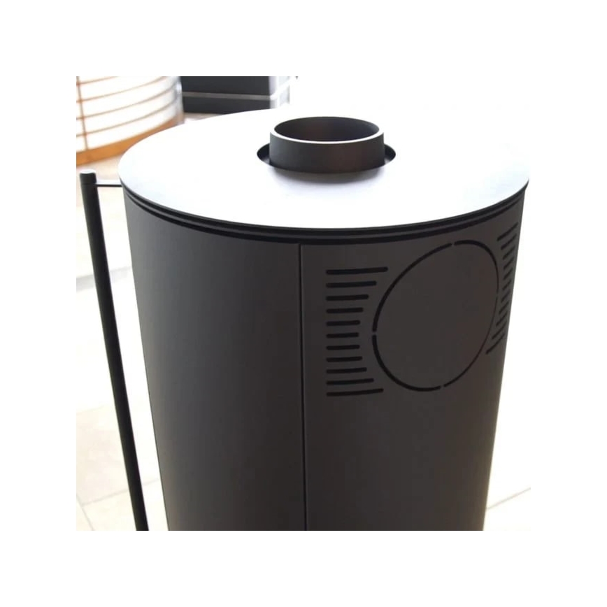 Kratki - Стоманена камина 9kW 150 мм