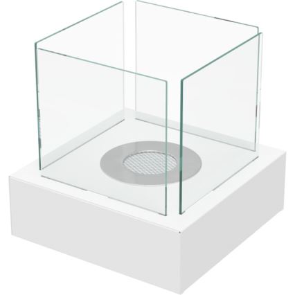 Kratki - БИО камина 30,3x30 см 1kW бял