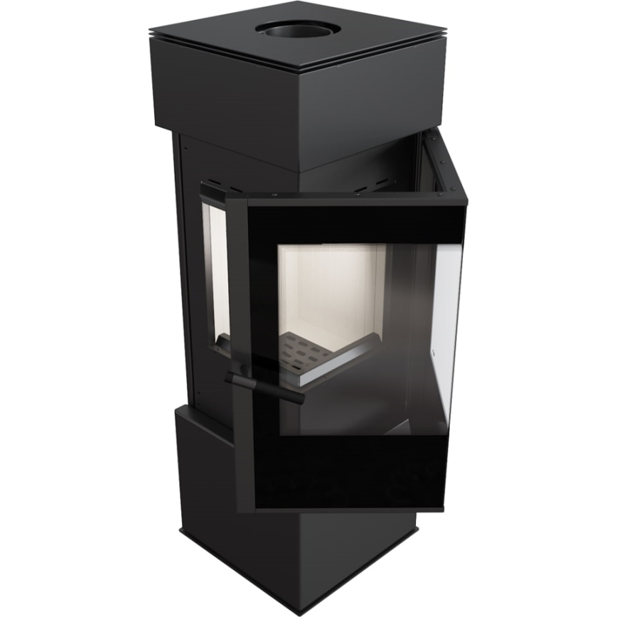 Kratki - Стоманена камина 8kW 150мм