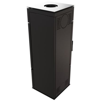 Kratki - Стоманена камина 8kW 150мм