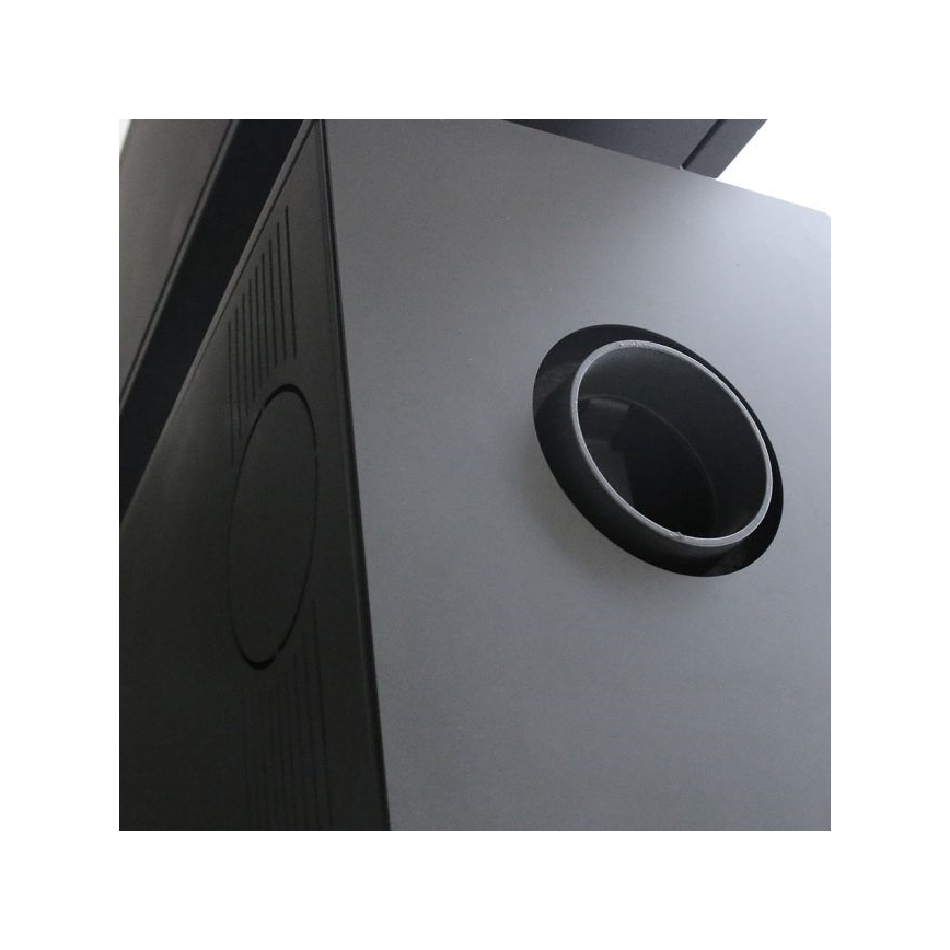 Kratki - Стоманена камина 8kW 150мм