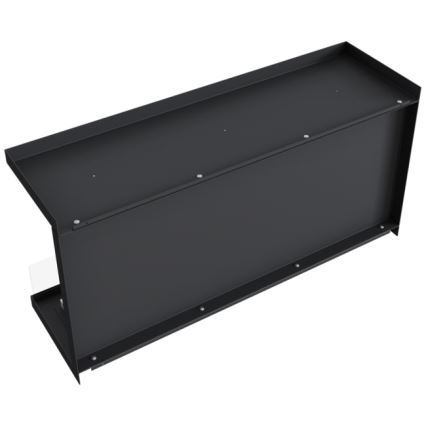 Kratki - Вграден БИО камина 50x100 см 3,5kW черен