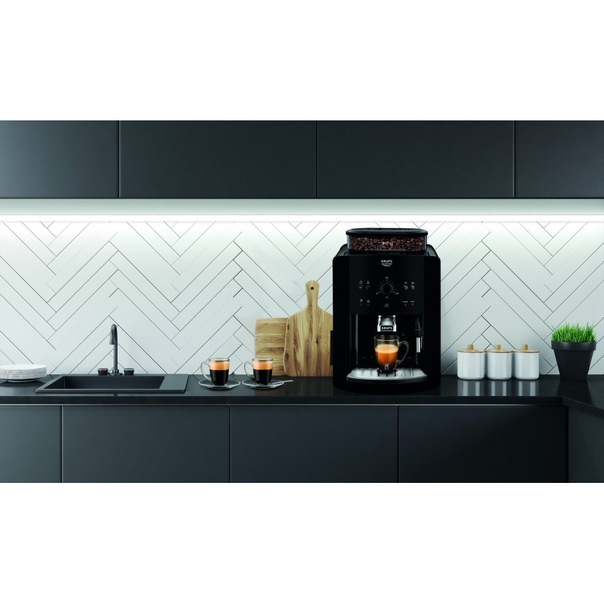 Krups - Автоматична кафе машина ARABICA 1450W/230V черен