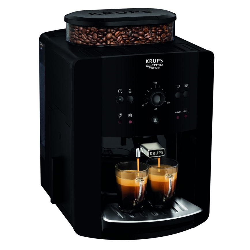 Krups - Автоматична кафе машина ARABICA 1450W/230V черен