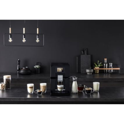 Krups - Автоматична кафе машина с контейнер за мляко INTUITION PREFERENCE 1450W/230V черен