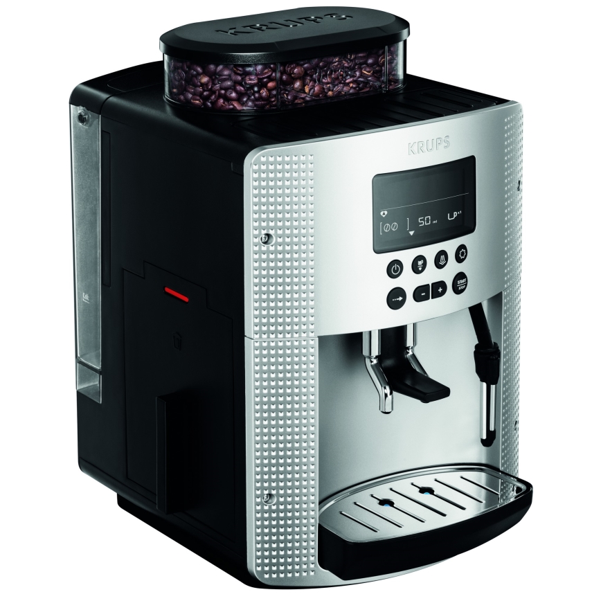 Krups - Автоматична кафе машина ESSENTIAL 1450W/230V сребрист