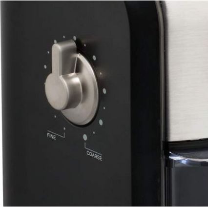 Krups - Електрическа кафемелачка 110W/230V неръждаем/черен