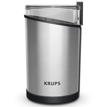 Krups - Електрическа кафемелачка 85g FAST-TOUCH 200W/230V хром