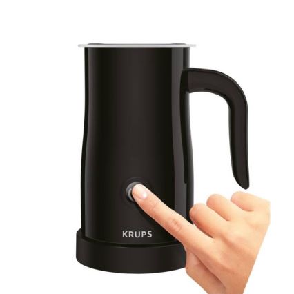 Krups - Пенообразувател за мляко 300 мл черен