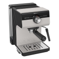Krups - Кафе машина с лост за две чаши AUTHENTIC 1450W/230V сив