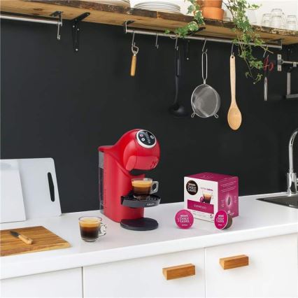 Krups - Кафе машина с капсули NESCAFÉ DOLCE GUSTO GENIO S PLUS 1500W червен